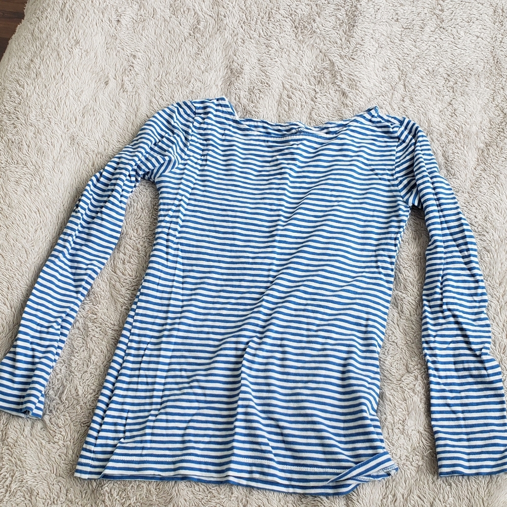 J Crew stripped shirt